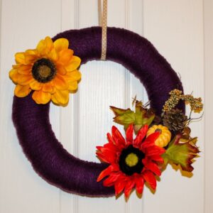 14" Autumn Harvest - Purple